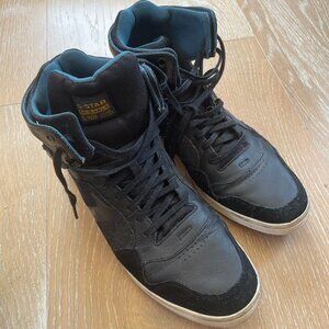 LIghtly worn G-Star Raw hightops size 10